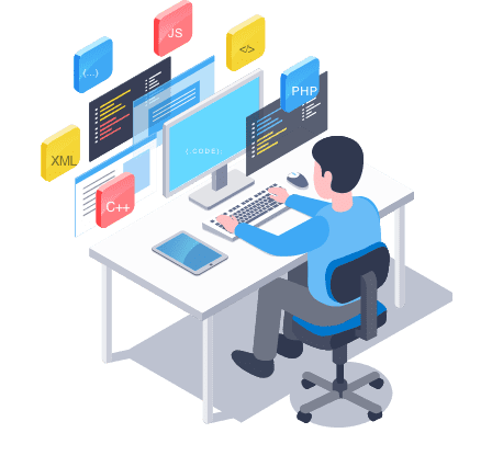 SEOサービスイラスト