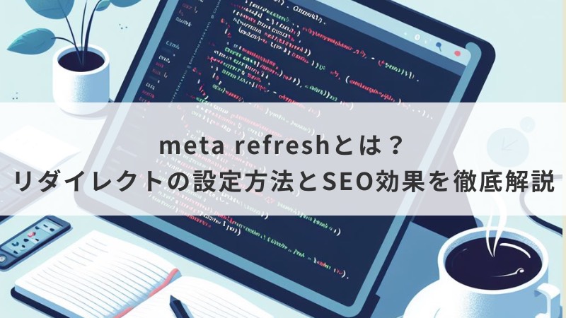 meta refreshとは？リダイレクトの設定方法とSEO効果を徹底解説