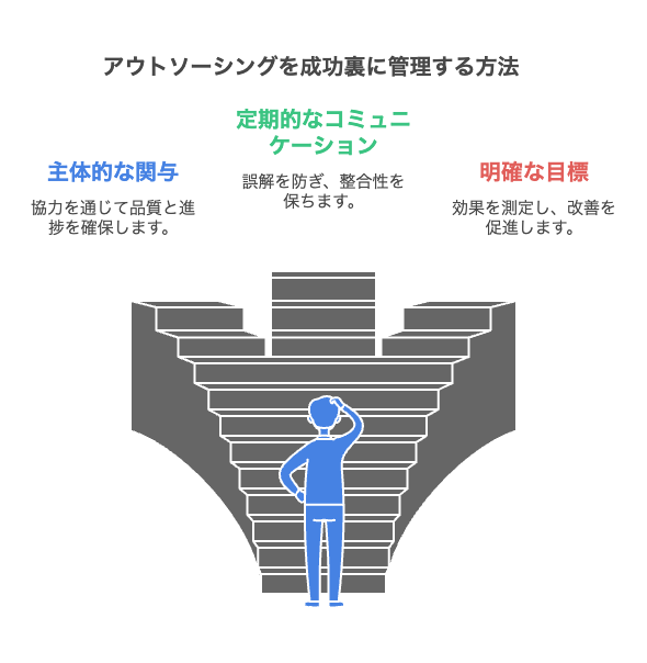 アウトソーシングを成功裏に管理する方法